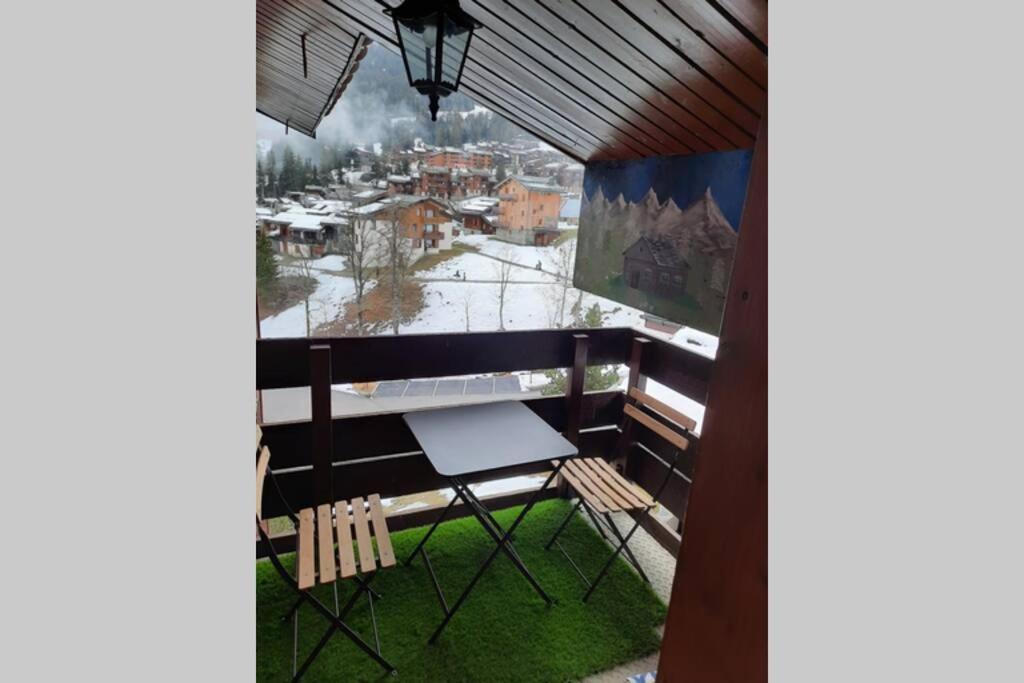Residence Le Faegot A Valmorel- Studio 4 Personnes Екстериор снимка