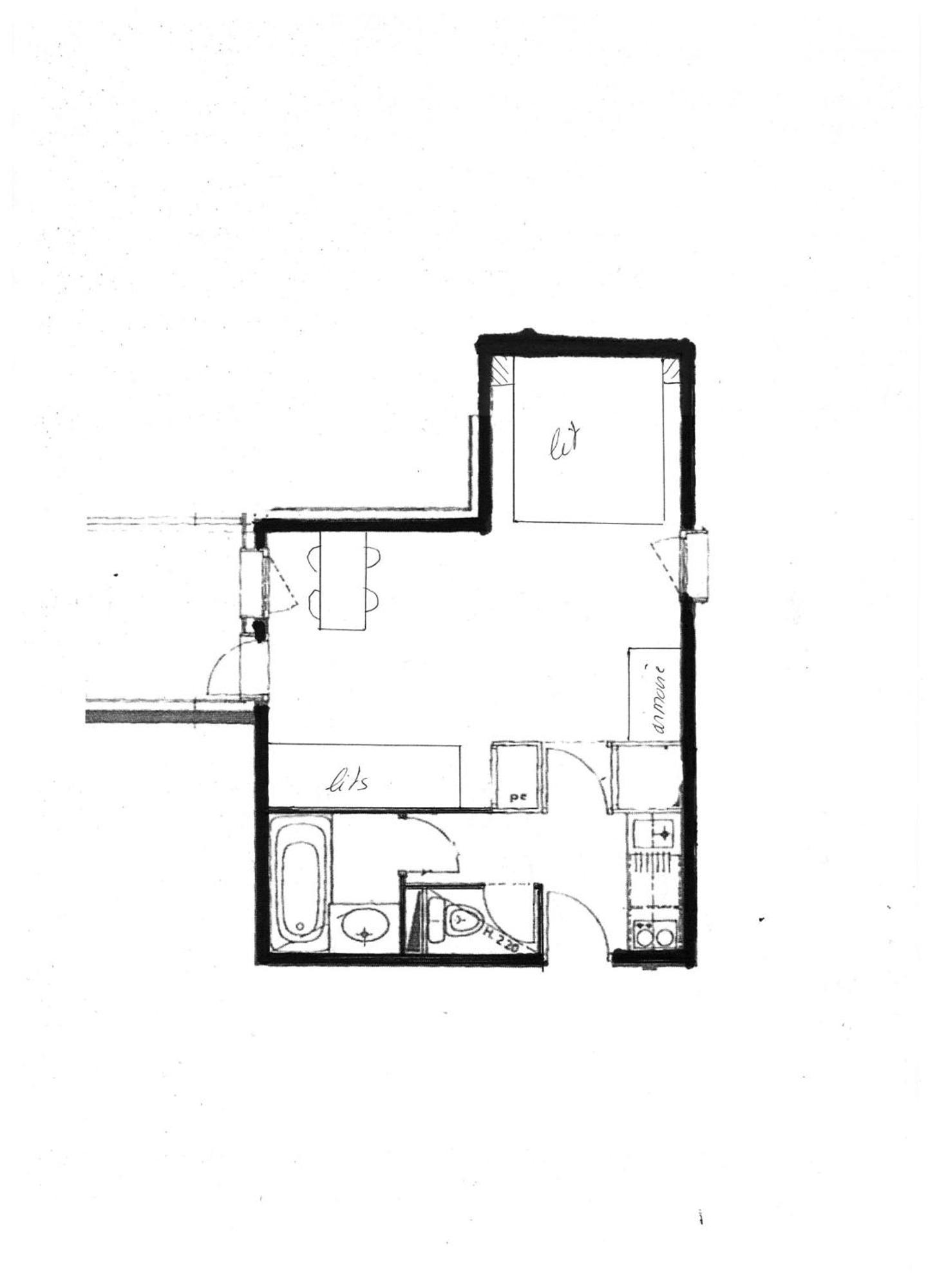 Residence Le Faegot A Valmorel- Studio 4 Personnes Екстериор снимка